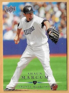 SHAUN MARCUM TORONTO BLUE JAYS #31 - UPPER DECK NM-MT 2008 - Picture 1 of 2
