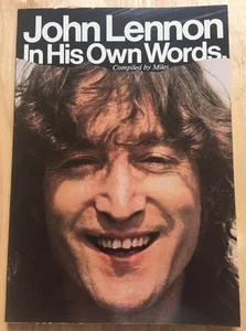 John Lennon In His Own Words Compiled By Miles Paperback Book 1981 - Picture 1 of 2
