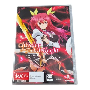 Chivalry of a Failed Knight: The Complete Collection (DVD 3-Disc Set) RARE Anime - Picture 1 of 3
