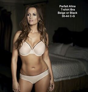 Parfait Aline Nylon Bikini Panties P5253 Nude or Black  - IN STOCK