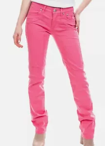 NEU 140€ JECKERSON Gabardine Stretch Rosa Hose. Made in Italy. Größe 25 - Bild 1 von 6