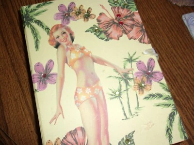 caixa de álbum de fotos, não usada. HAVOC CO. 2003. Tema havaiano. - Imagem 1 de 4