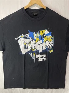 San Diego Chargers Shirt Men Extra Large Graffiti Football Reebok Streetwear NFL - Picture 1 of 12