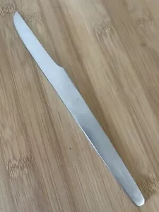 "Cuchillo de cena Dinamarca A Michelsen ARNE JACOBSEN satén inoxidable SIN SERRADO 7,75""" - Imagen 1 de 2