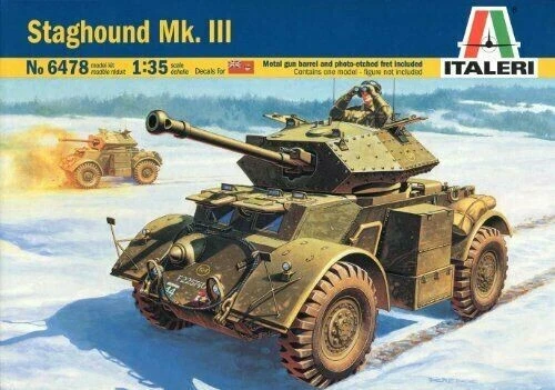 Vehículo militar Italeri 1:35 6478 Staghound Mk.iii.JP Foto 1 de 1
