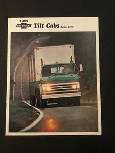 Vintage 1969 Chevrolet Tilt Cabs Series 50-80 Truck Specification Flyer/ Handout - Picture 1 of 5