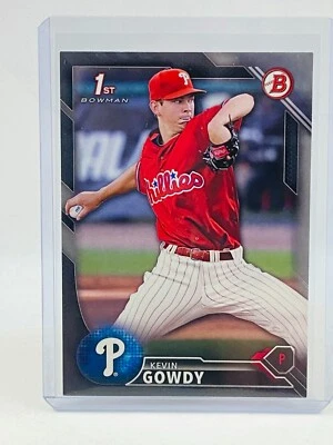 2016 Bowman Draft Kevin Gowdy 1st Silver #425/499 - Image 1 of 2