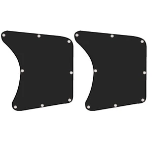 2pcs Semi-Truck Side Window Sun Shade Sunshade Cover Visor Mesh Screen Shield - Picture 1 of 10