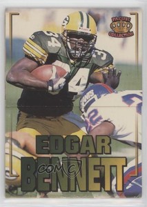 1995 Pacific Triple Folders Teams Edgar Bennett Reggie White Brett Favre #4 HOF