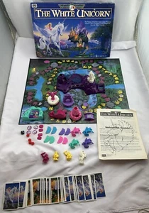 1994 The White Unicorn Game by RoseArt Complete in Great Condition FREE SHIPPING - Picture 1 of 13