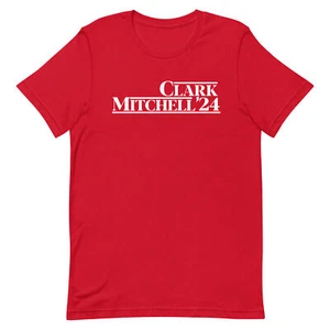 CAITLIN CLARK & KELSEY MITCHELL T-SHIRT Indiana Women's Basketball Presidential - Picture 1 of 9