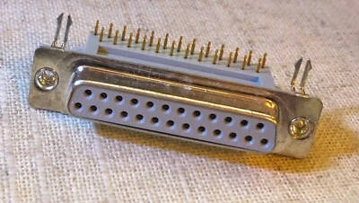 SCI 56-524-010-GBL D-SUB Connector Male 25-Contact FEMALE Solder **NEW**  - Image 1 of 3