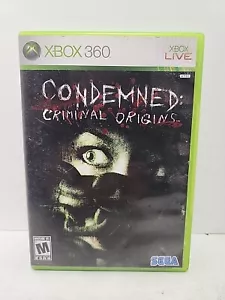 Condemned: Criminal Origins (Microsoft Xbox 360, 2005) CIB Complete w/ Manual - Picture 1 of 5