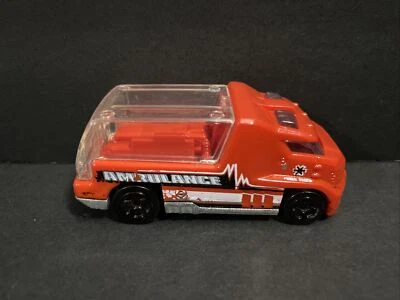 2010 Hot Wheels #18 New Models 18/44 RAPID RESPONSE Red Variant w/Chrome 5 Spoke - Image 1 of 4