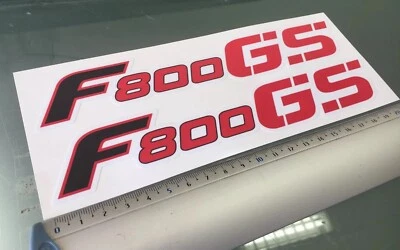 Adesivos/decalques F800GS para BMW F800 GS (qualquer cor*) X2 - Imagem 1 de 3
