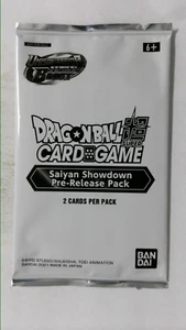 Dragon Ball Super Juego de Cartas Saiyan Showdown Paquete de Prelanzamiento Sellado de Fábrica - Imagen 1 de 2