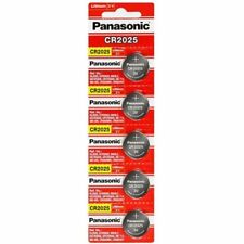Panasonic CR2016 3V Lithium Coin Cell Battery - 5 Pack