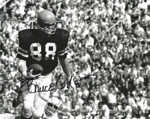 Autographed 8x10 BRUCE COSLET Cincinnati Bengals Autographed photo - w/COA - Picture 1 of 1