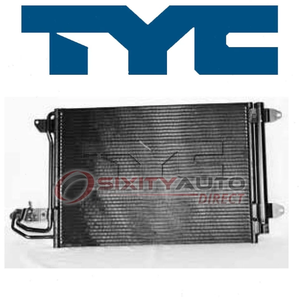 TYC AC Condenser for 2007-2014 Volkswagen Eos AC Air Conditioning Heating ak Foto 1 de 4