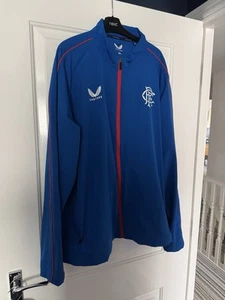 Glasgow Rangers Castore Training Rain Jacket 3xl - Picture 1 of 2