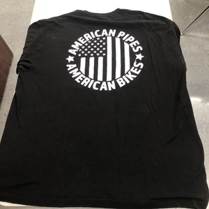 T-shirt Rhinehart Racing American Pipes American Bikes XXL - Foto 1 di 9