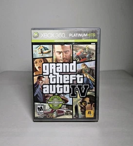 Grand Theft Auto IV (Xbox 360) - Manual + Insert - CIB Complete - Good - Picture 1 of 4