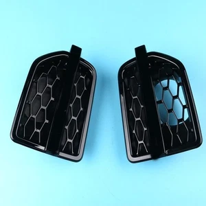 R&L Side Grille Air Intake Fender Vents In Gloss Black For Land Rover LR4 - Picture 1 of 10