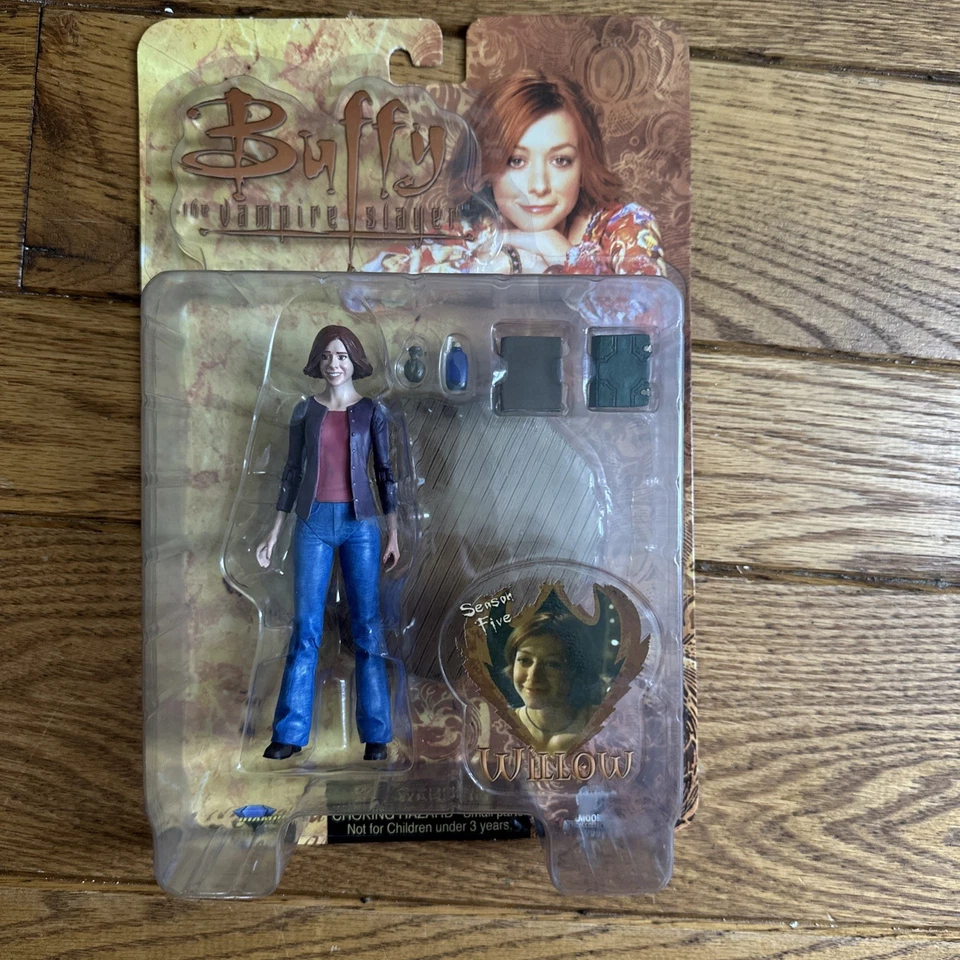 吸血鬼杀手巴菲 | "Willow" 可动人偶 | 钻石精选玩具 (2004) — 第 1/4 张图片