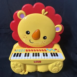 Fisher Price Löwe Klavier Tasten Spielzeug Mehrfarbig Batteriebetrieben - Bild 1 von 7