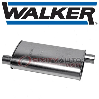 Walker SoundFX Exhaust Muffler for 1981 Pontiac Laurentian 5.0L V8 - dh Foto 1 de 4