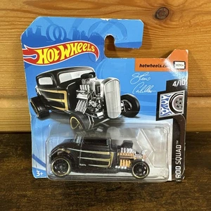 Hot Wheels ‘32 Ford – Rod Squad Diecast 1:64 Scale Model – New & Carded - Picture 1 of 3