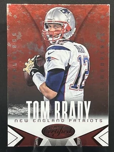 Tom Brady 2014 Certificado Hot Box Exclusivo Camuflaje Rojo #57 New England Patriots - Imagen 1 de 3