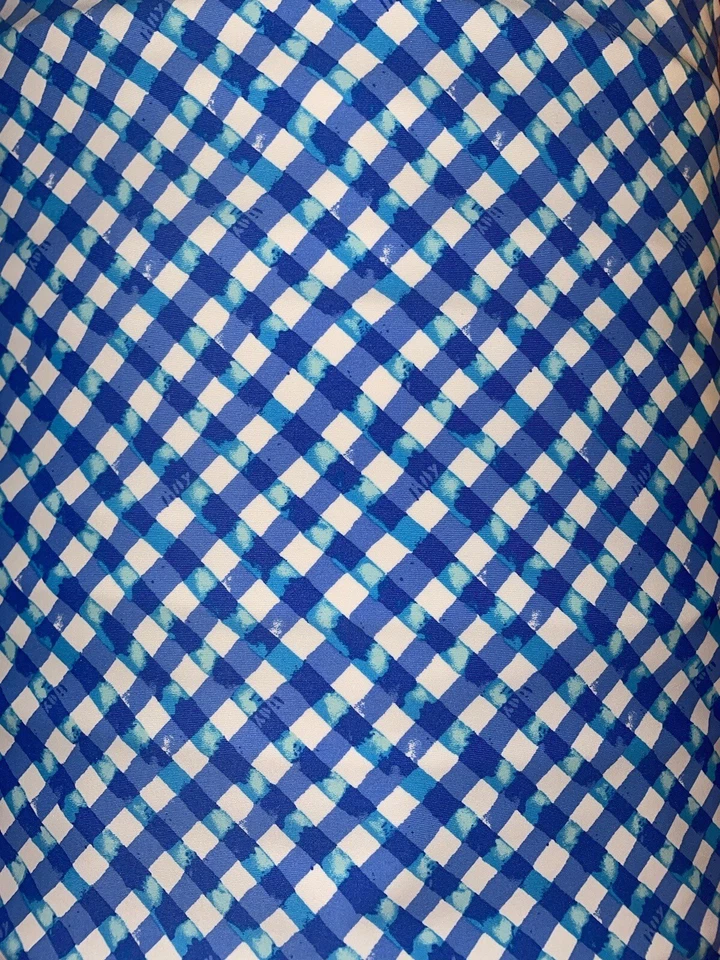 Lilly Pulitzer / Tela Auténtica - Azul Guinga Natación / Spandex. (patio completo) Foto 1 de 1
