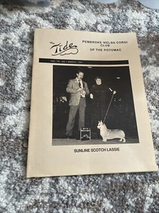 VINTAGE 1991 PEMBROKE WELSH CORGI CLUB OF Potomac The Tide Magazine - Picture 1 of 4
