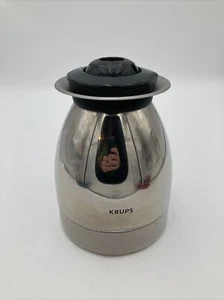 Krups Aroma Control Coffee Maker Chrome Thermal Carafe 10 Cup Replacement Rare - Picture 1 of 16