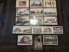 Lot de 13 cartes postales vintage Washington DC & New York 