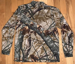 Outfitters Ridge Fusion 3D Camo Hunting Shirt Mens Adult Med 38/40 Brown Leaves - Picture 1 of 11