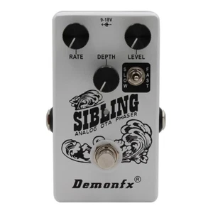 Hand-wired Demonfx SIBLING Professional ANALOG OTA PHASER Guitar Effects Pedal - Picture 1 of 8
