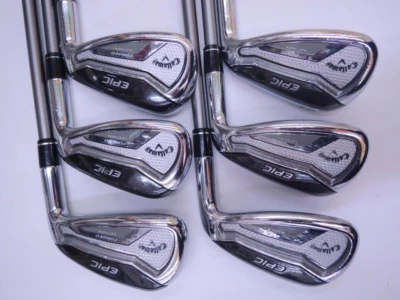 Callaway EPIC FORGED STAR 6Pcs 7-9+Pw+Aw+Sw iron set Speeder Evolution Flex SR - Image 1 of 4