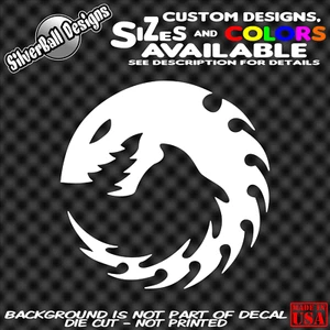 Tyranid Custom Vinyl Decal Sticker car truck window Warhammer 40K d&d - Picture 1 of 1