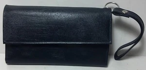 Star Brand Black faux leather clutch - Picture 1 of 6