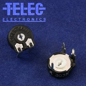 2 Stk. Piher Trimmer Preset Potentiometer 4,7M (5M) PT10H - Bild 1 von 2
