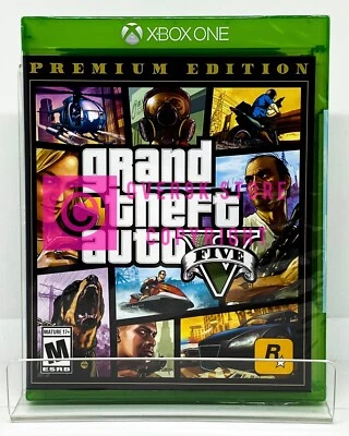 Grand Theft Auto V Premium Edition GTA 5 - Xbox One - Brand New | Factory Sealed - Image 1 of 4
