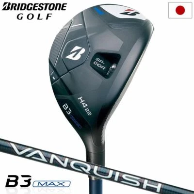 Bridgestone Golf B3 MAX HY Hybrid Herren rechts VANQUISH BSh für MAX Carbonsc... - Bild 1 von 4