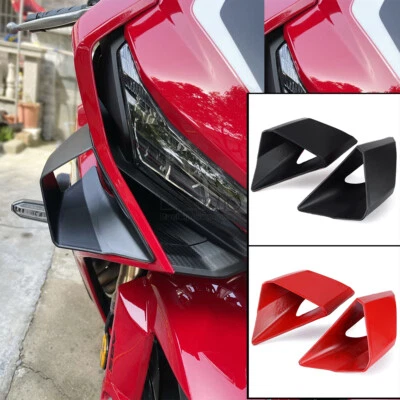 Front Fairing Winglets Side Wing Protection Cover For Honda CBR650R 2019-2021 Foto 1 de 4