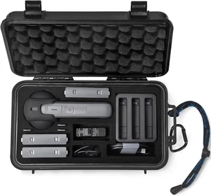 Portable Waterproof Hard Case Compatible with Insta360 X4/Insta360 X3/Insta360 O - Picture 1 of 12