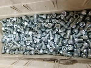 Stck. 100 - 1/4"-28 x 0,375" Innensechskantschraube Innensechskantschraube hell Zink - Bild 1 von 1