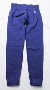 Gymshark Women's Vital Seamless 2.0 Leggings DH3 Cobalt Purple Marl Large NWT - Picture 1 of 7
