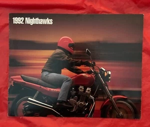 1992 Honda "NIGHTHAWK" - Original Motorcycle Sales Brochure / Catalog - Picture 1 of 4