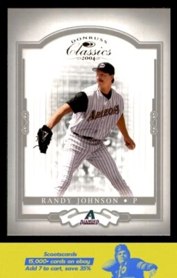 2004 Donruss Classics Randy Johnson    #48 Arizona Diamondbacks - Image 1 of 2